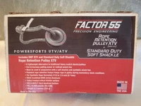 FACTOR 55 00265 Rope Retention Pulley XTV & Standard Duty Soft Shackle
