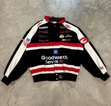 Vintage Chase Authentics Dale Earnhardt Goodwrench NASCAR Race Jacket Mens L