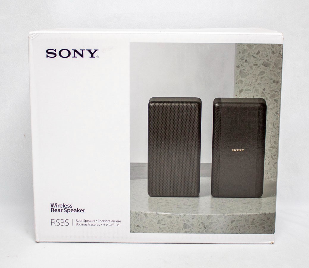 Sony SA-RS3S Wireless Rear Speakers For HT-A7000 Soundbar - Black