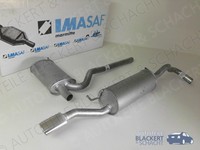 Imasaf Auspuffset Mitteltopf+Endtopf für Audi A4 + Avant 1.6 (B5) ANA 1994-2001