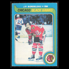 J.P. Bordeleau #212 1979 O-Pee-Chee Chicago Blackhawks Hockey Card NHL EX
