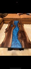 Black Walnut Live Edge Slabs River Table