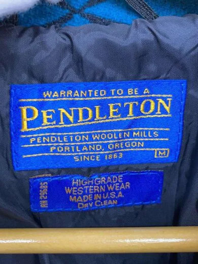 PENDLETON Jacket/ Medium/ Wool/ Multicolor/ 70Z33… - image 3