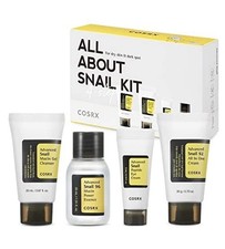 COSRX All About Snail Kit Korean Skincare TSA Approved Travel Size