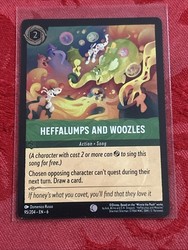 Heffalumps and Woozles 95/204 Azurite Sea Cold Foil