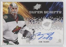 2021-22 SPx Superscripts Cam Talbot #SS-CT Auto 9hx