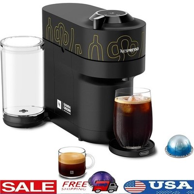 Compact Coffee Maker One Touch Brewing 5 Sizes Espresso Capsules Recycling New