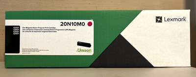 Genuine Lexmark 20N10M0 Magenta Toner Cartridge Standard New Sealed Box-READ