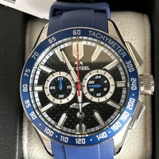 TW STEEL WATCH MENS YAMAHA FACTORY RACING GS3 CHRONOGRAPH QUARTZ GENUINE