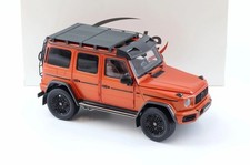 2022 MERCEDES BENZ G-CLASS G63 AMG V8 BITURBO 4x4 COPPER MET 1:18 SCAL BY ISCALE