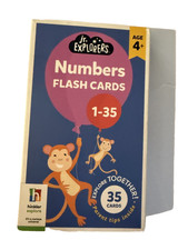 Hinkler Explore Number Flash Cards Age 4   Kids Learning Set