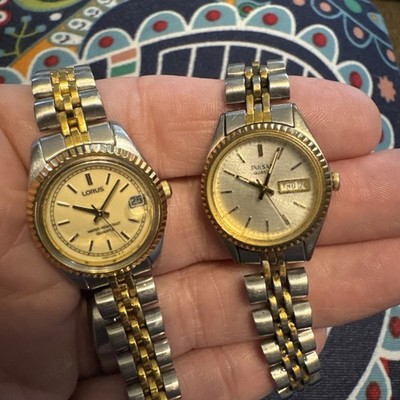 LORUS and Pulsar  By SEIKO presidential water resistant, Jubilee Bands ladies 