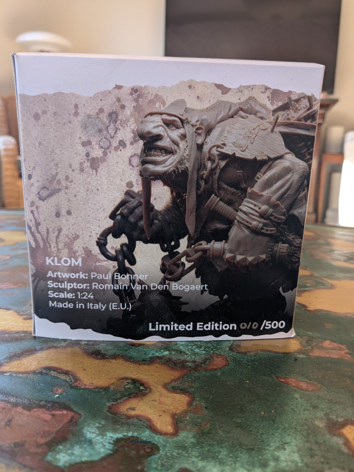 Zombicide KLOM Paul Bonner 1/24 Mindwork Games Figurine Collector