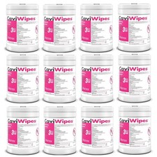 New All Purpose Disinfectant Caviwipes 13-1100- 160 Count - 12 Canisters New All Purpose Disinfectant Caviwipes 13-1100- 160 Count - 12 Canisters