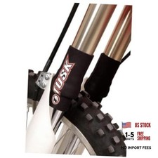 Neoprene Seal Guards Black 44-50mm Fork Tube - Short - Black