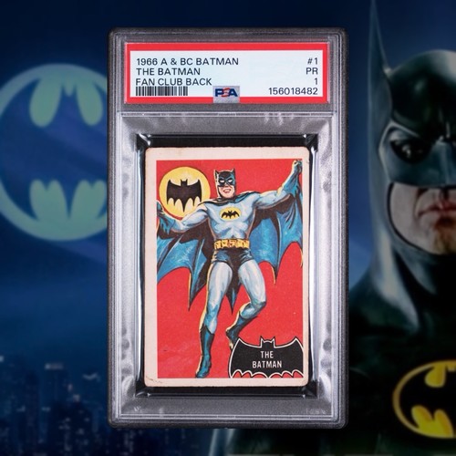 1966 A&BC Batman Black Bat #1 — PSA 1