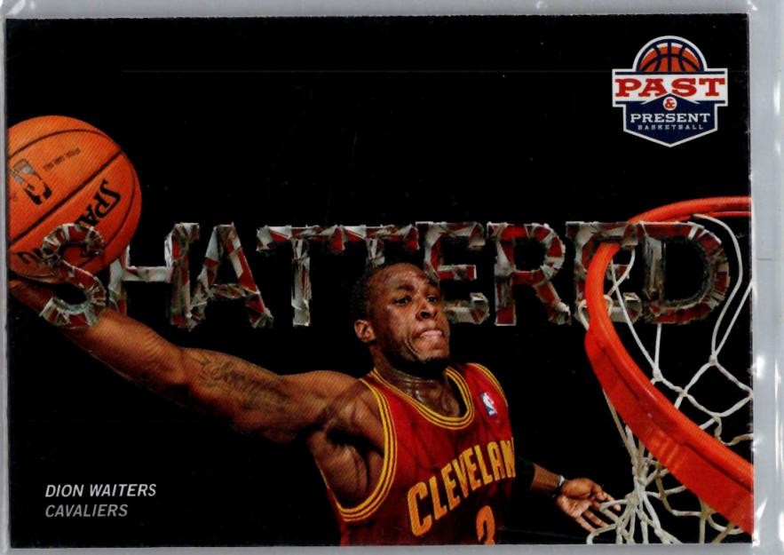2012-13 Panini Past & Present #14 Dion Waiters Shattered Black