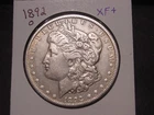 1892-O MORGAN DOLLAR XF + NICE POPULAR BETTER DATE