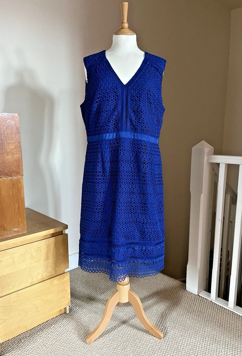 hobbs blue lace dress Hannah Lace Dress