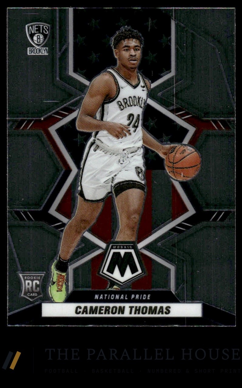 2021-22 Panini Mosaic #255 Cameron Thomas