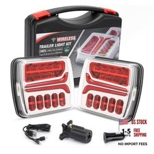 Rechargeable Magnetic LED Trailer Lights for Trucks - Wireless