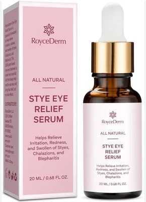 ROYCEDERM Stye Eye Treatment Serum: Natural Stye Remover for Styes Chalazion exp 2027