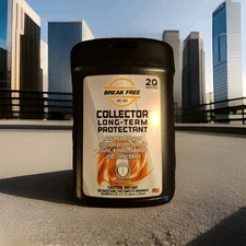 Break Free Collector Gun Cleaner Wipes, Long Term Protectant, Cloth, 20 Wipes