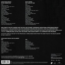 THE ROLLING STONES A BIGGER BANG: LIVE ON COPACABANA BEACH 2DVD/2CD NEW CD D