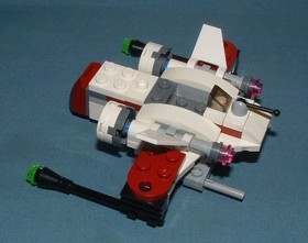 STAR WARS, ARC-170 STARFIGHTER MICROFIGHTERS SET 75072 - LEGO - 2015 - USED