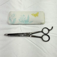 Vintage S.R. Droescher SRD USA No. 146 Taper Hair Scissors w/ Case