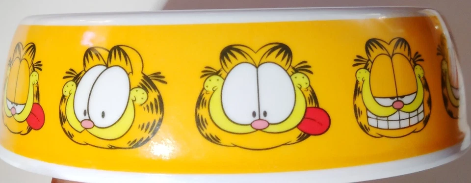 Garfield Cuenco para Perros Gato Cuenco Cachorro Gatito Mascotas Comida y Agua Cuencos -1 o 2 Disponibles Foto 2 de 4