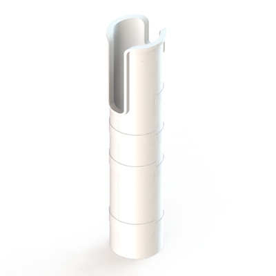TACO White Rod Holder Liner for Slotted Rod Holder F31-1610LW