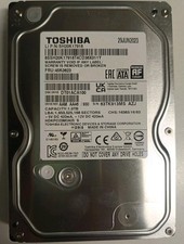 TOSHIBA SH20K17918 DT01ACA100 - HARD DISK INTERNO 3,5 1TB SATA3 7200RPM NUOVO