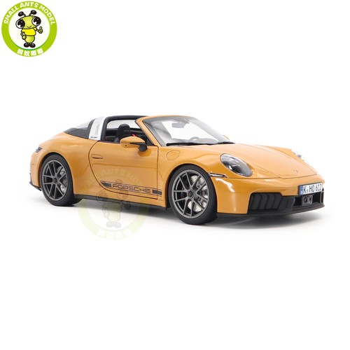 1/18 Porsche 911 Targa 2024 Norev 187190 Bahama Yellow Diecast Model Car - Picture 8 of 14