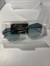 Sunglasses Green Tinted with Hard Case and Cleaning Cloth Brand New