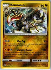 Kommo-o 77/111 Reverse Holo SM - Crimson Invasion - Pokemon Card - NM