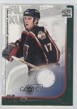 2003-04 Pacific Authentic Game-Worn Jerseys Filip Kuba #19 2a8