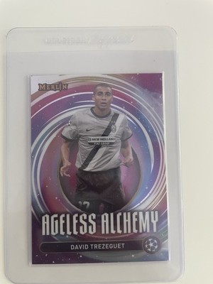 2024-25 Topps Merlin Uefa Club Competitions - Ageless Alchemy David Trezeguet