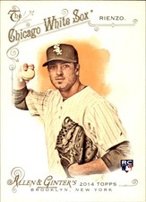 2014 Topps Allen & Ginter #255 Andre Rienzo RC Chicago White Sox