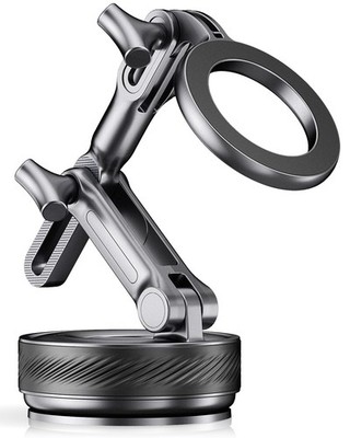 Magnetic Holders for Your Car, Upgraded 360° Vacuum Car Holder, 108+LBS Stron...