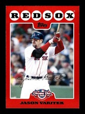 2008 Topps Opening Day Jason Varitek #56 Boston Red Sox