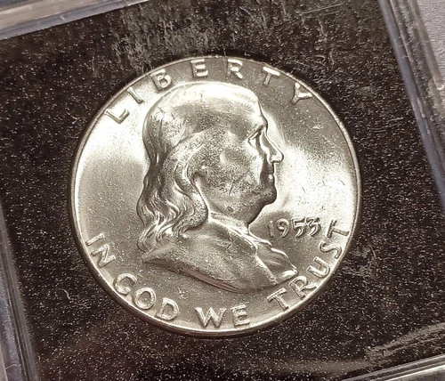 Choice BU 1953-P Franklin Half Dollar