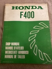 Honda F400 Werkstatthandbuch 1976