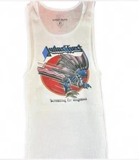 Judas Priest  Screaming For Vengeance Tank Top Hand Printed Brand New Unisex