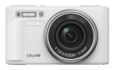 Yashica City 100 Fotocamera compatta 72 MP CMOS Argento, Bianco