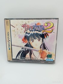 Sakura Taisen 2 Sega Saturn Japan Ver. Near Mint Condition Retro Game Japanese