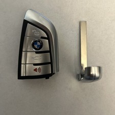 New Oem 2014-2026 Bmw Keyless Remote Fob 4button Silver Oem N5f-id21a