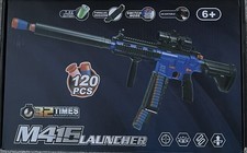 New M416 Toy Gun Rifle Sniper Pistol Blaster Soft Bullet Launcher For Nerf