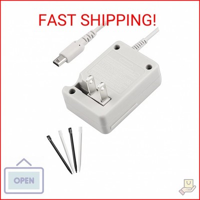 Xahpower DSi Charger Kit, AC Power Adapter Charger and Stylus Pen for Nintendo D