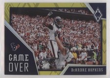 2020 Panini Phoenix Game Over Yellow 72/75 DeAndre Hopkins #15 n0c